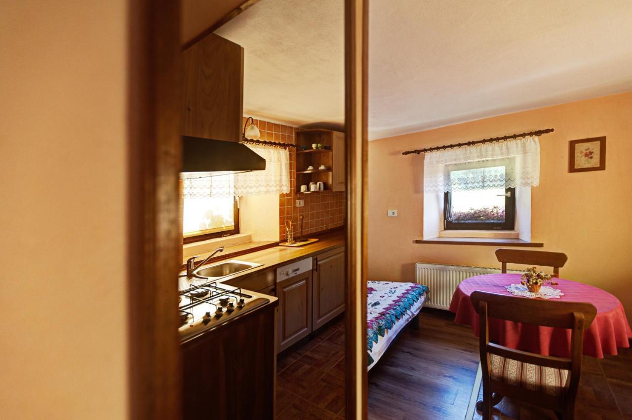 Apartmaji Pr-Gujlu Sela Nad Podmelcem 5220 Tolmin Podmelec エクステリア 写真
