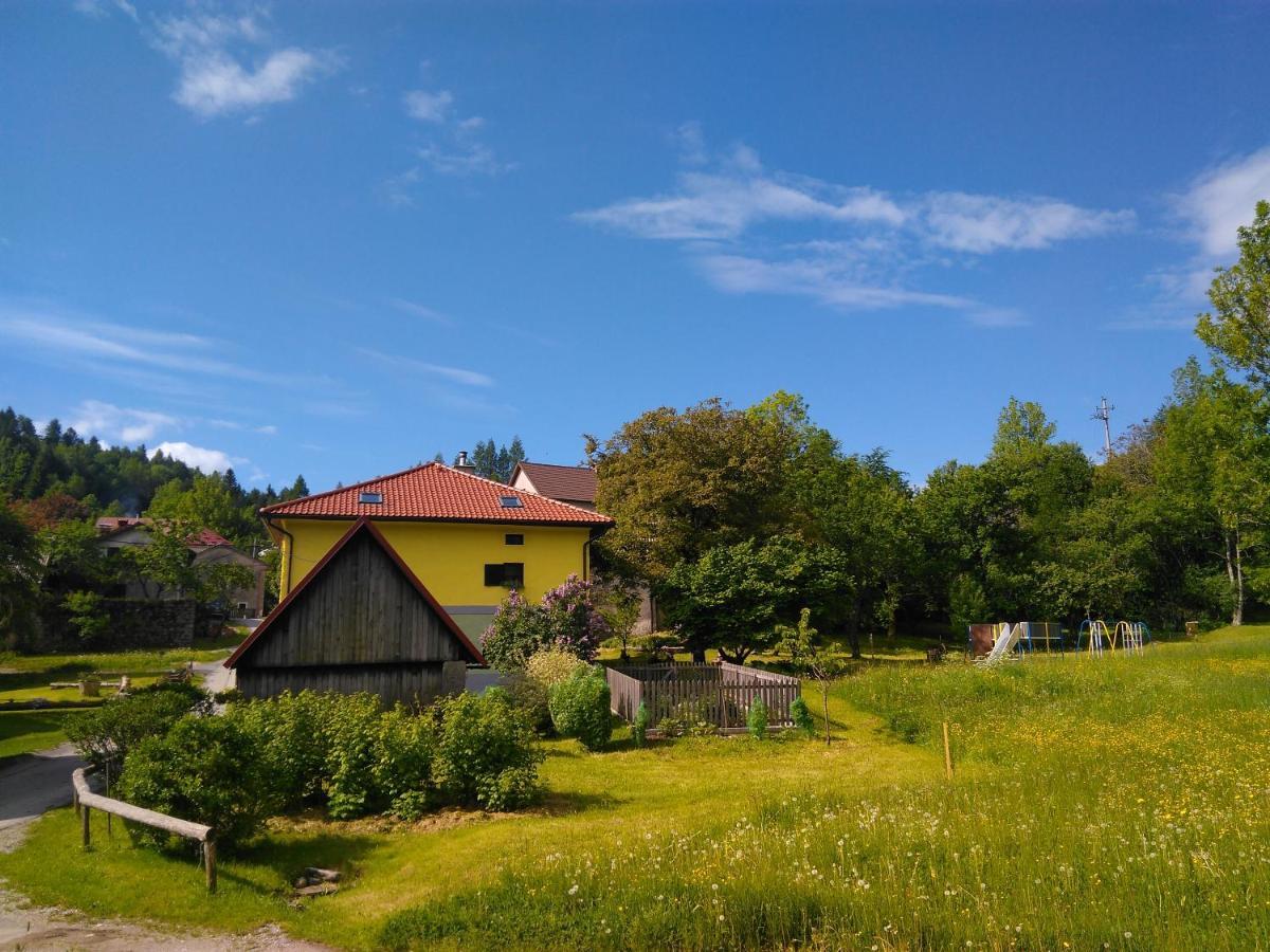 Apartmaji Pr-Gujlu Sela Nad Podmelcem 5220 Tolmin Podmelec エクステリア 写真